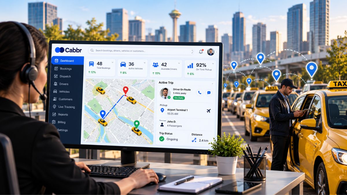 GPS Tracking and Fleet Management for Modern Cab Operators